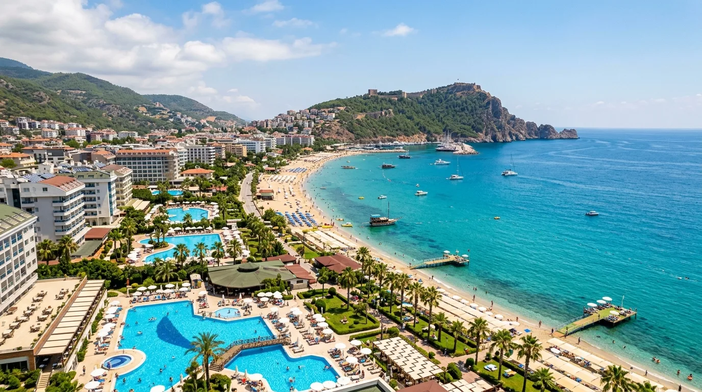 ALANYA'DA TURİZM SEZONU HAREKETLENDİ