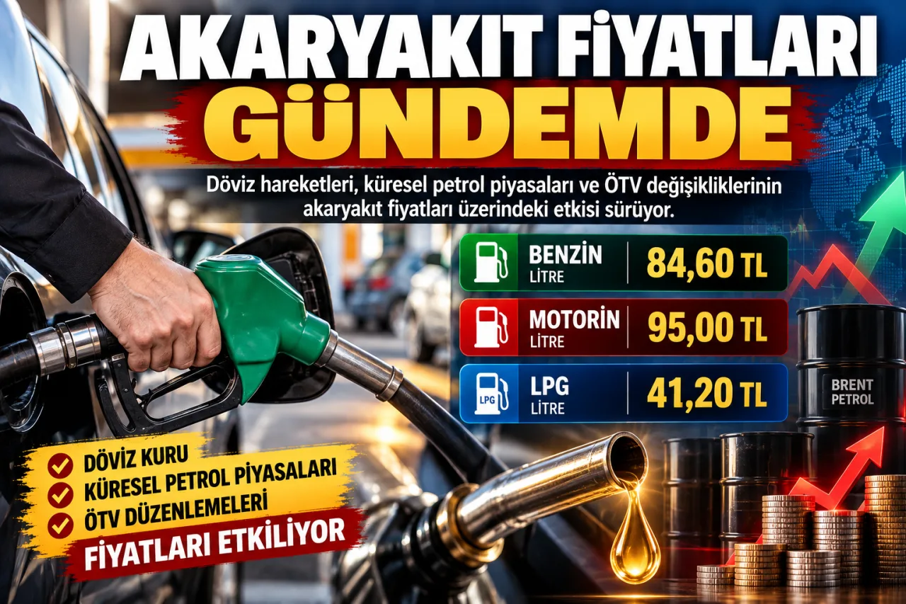 AKARYAKIT FİYATLARI GÜNDEMDE: POMPA FİYATLARINDA HAREKETLİLİK SÜRÜYOR