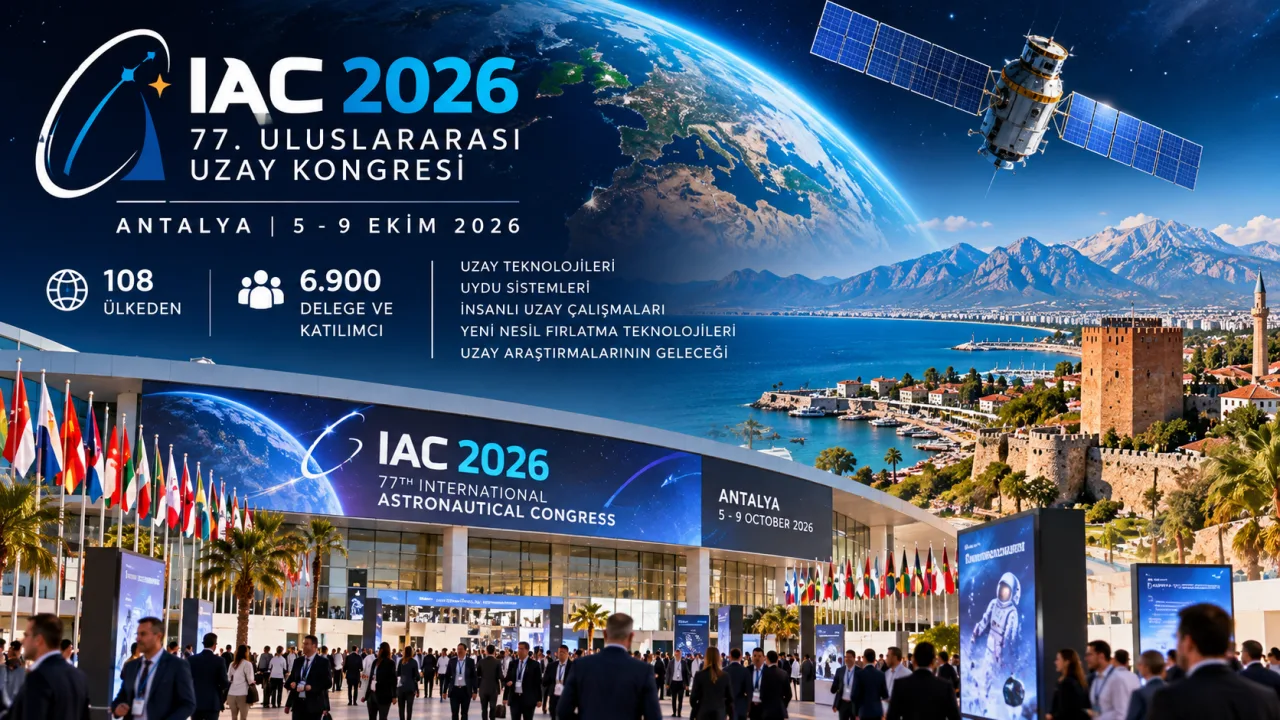 Antalya, Dünyanın Uzay Gündemini Ağırlıyor: IAC 2026 Kentte Büyük Buluşma